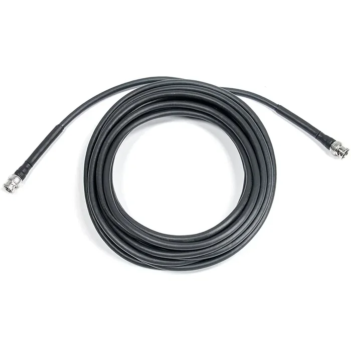 Elite Core Aud RG6 Flexible Cozaxial Cable w/ Compression BNC Connectors, 150′