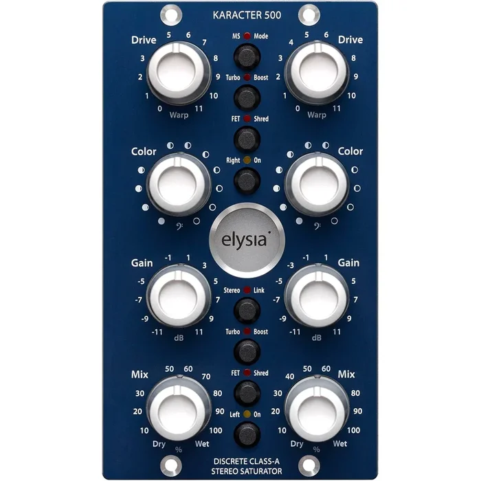 Elysia Karacter 500-Series Coloring Box Saturation & Distortion Module