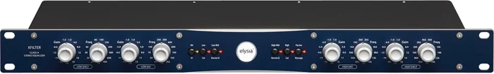 Elysia Xfilter Discrete Class A Stereo EQ In Standalone Rack Unit