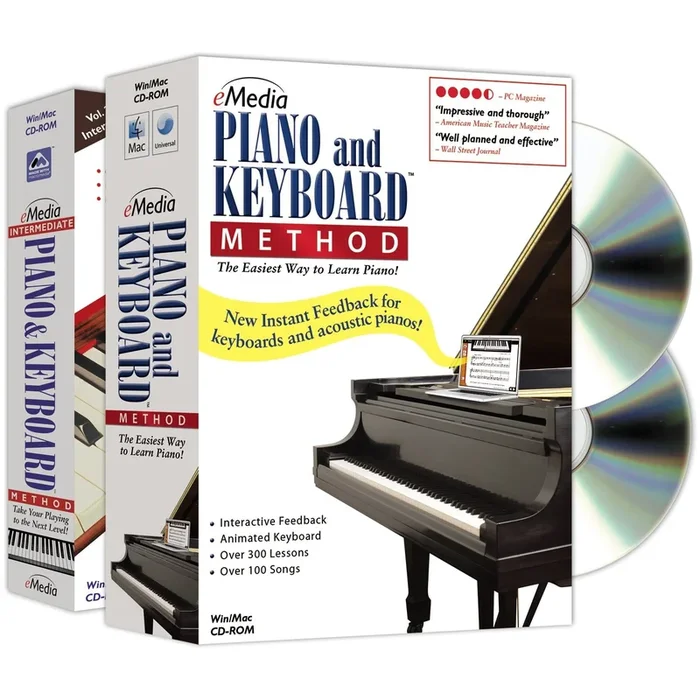 eMedia Piano & Keyboard Method Deluxe – Macintosh (PIANODELUXE)