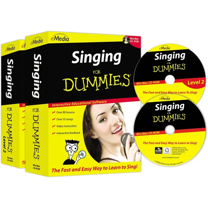 eMedia Singing for Dummies Deluxe – Macintosh (SINGDUMDLX)