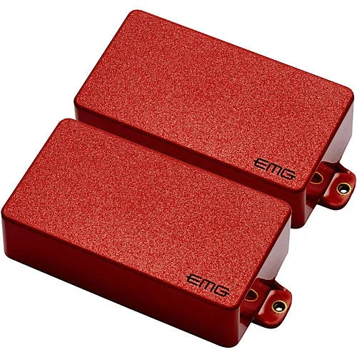EMG 81/60 Active Electric Guitar Humbucker Pickup Set – Red