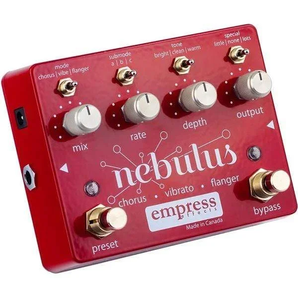 Empress Effects Nebulus Chorus, Flanger & Vibrato Pedal