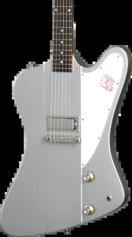 Epiphone Inspired by Gibson Custom 1963 Firebird I Silver Mist w/case
