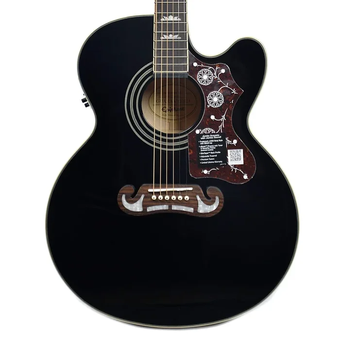 Epiphone J-200 EC Studio Black w/Fishman Presys