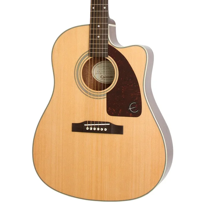 Epiphone J15 EC Deluxe Acoustic Guitar in Case – Natural