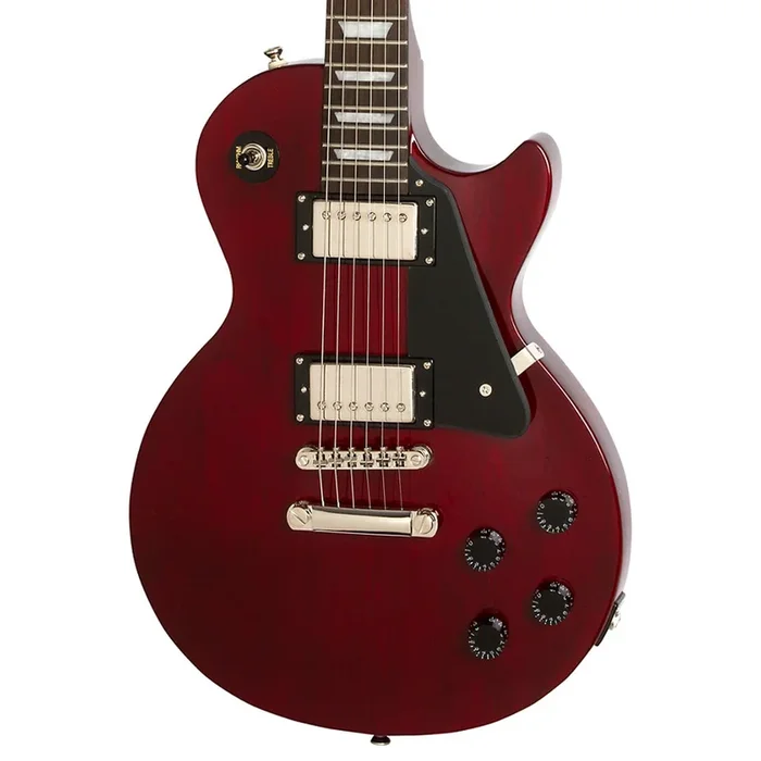Epiphone Les Paul Studio Electric Guitar in Wine Red
