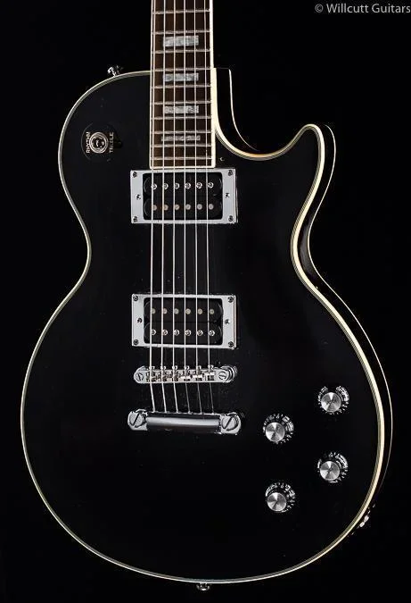Epiphone USED Les Paul Custom, Ebony, CHW, w/case
