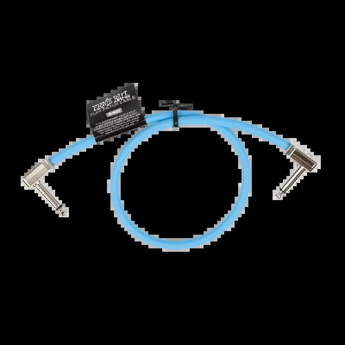Ernie Ball Flex Patch Cable 18″ Blue Single