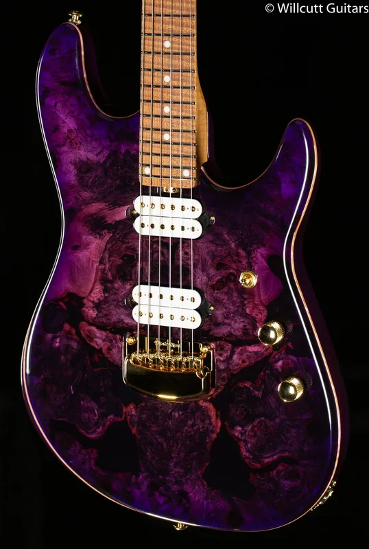 Ernie Ball Music Man Jason Richardson Artist Series Cutlass Majora Purple (873)