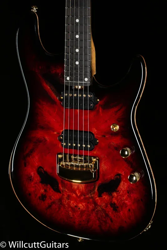 Ernie Ball Music Man Jason Richardson Signature Cutlass HH Rorschach Red (111)