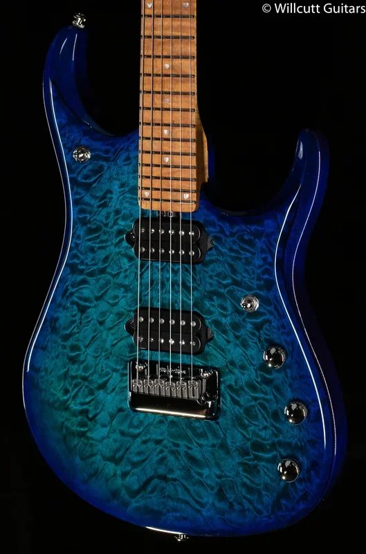 Ernie Ball Music Man JP15 Cerulean Paradise Quilt (904)
