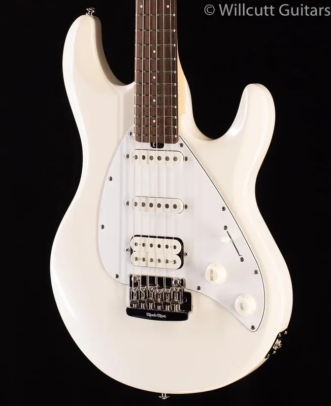 Ernie Ball Music Man Silhouette Special HSS Trem White, Rosewood