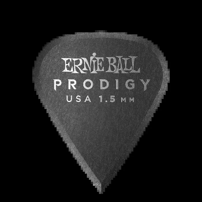 Ernie Ball Prodigy 1.5mm Delrin Guitar Packs 6 Pack – Black Sharp