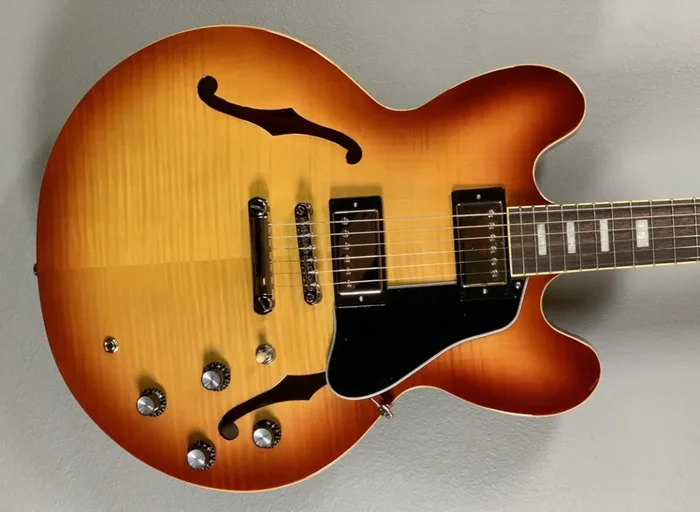 ES-335 Figured – Raspberry Tea Burst