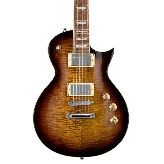 ESP LTD EC-256FM Electric Guitar – Dark Brown Sunburst