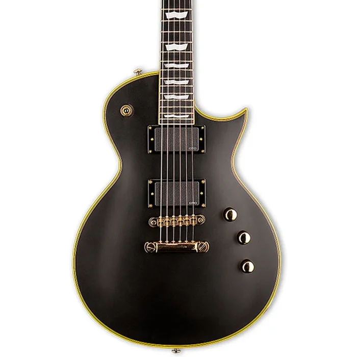 ESP LTD Eclipse EC-1000VB Electric Guitar – Deluxe Black – LEC-1000VB