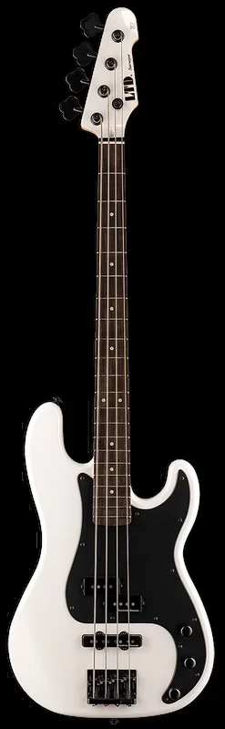 ESP LTD Surveyor ’87 Bass Guitar – Pearl White