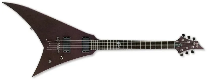 ESP Silenoz Signature LTD Okkultist -Metallic Deep Red Burgundy Electric Guitar