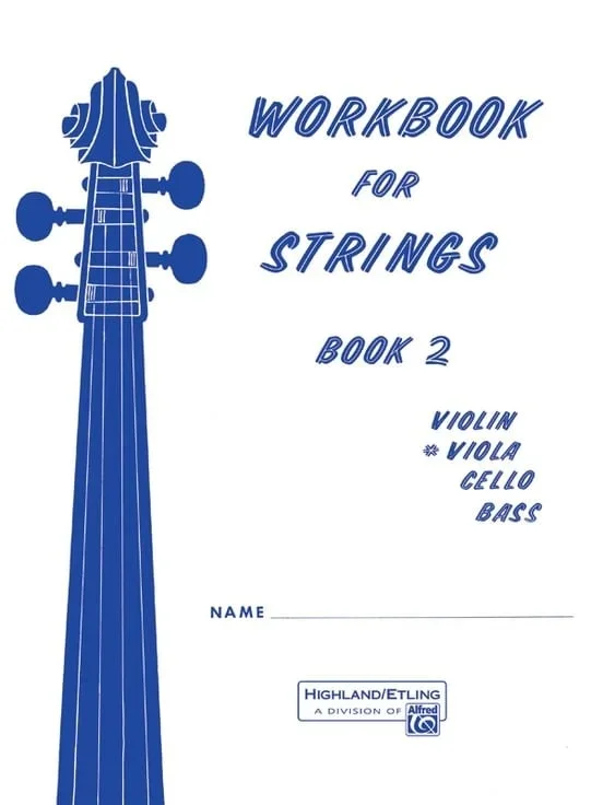Etling, F.R.: Workbook for Strings, Book 2 (viola)