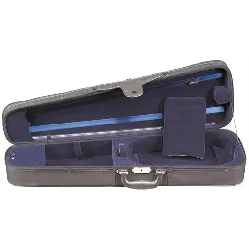 Étui pour violon Toshira TC-100, noir/bleu