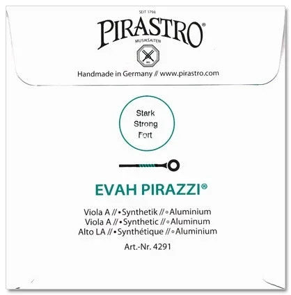 Evah Pirazzi Viola A String – 4/4 – Heavy Gauge – Ball (Synthetic/Aluminum)