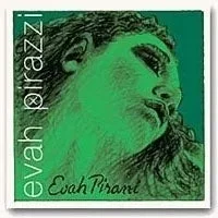 Evah Pirazzi Violin String Set with Silvery Steel Ball E – 4/4 – Medium Gauge