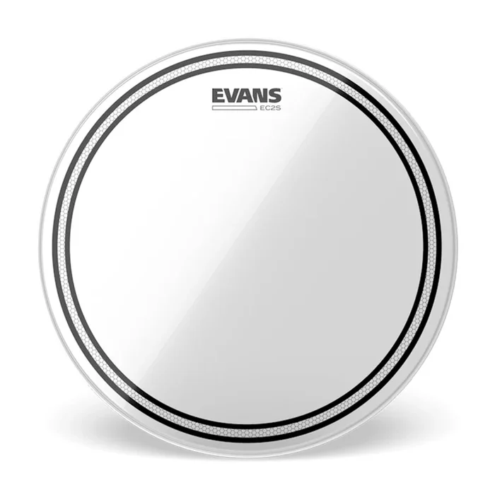 Evans 12″ EC2S Clear