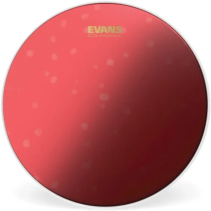 Evans B14HR Hydraulic Red Coated Snare Head – 14-Inch