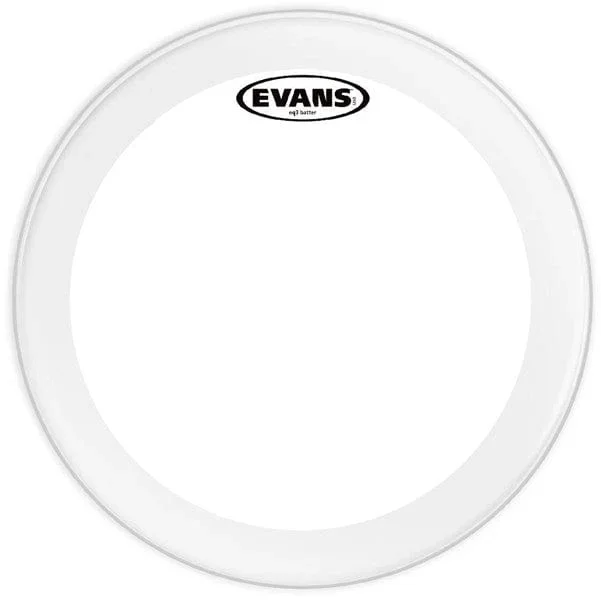 Evans Bass Drumhead EQ3 Bass Batter 22″ BD22GB3