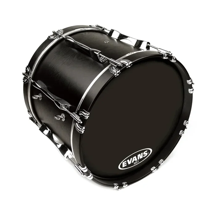 Evans MX1 Black Bass Drumhead 20″