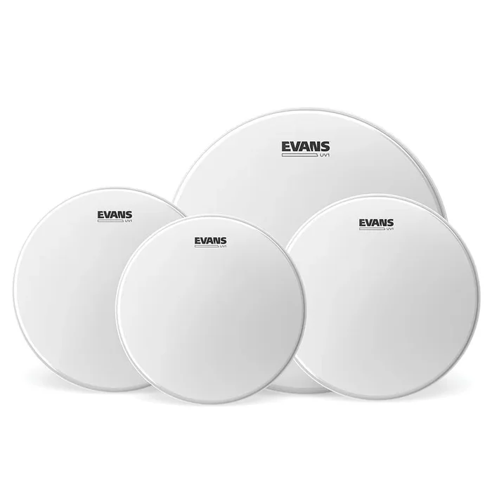 Evans UV1 Coated Drumhead Pack 10/12/14 w/FREE 14″