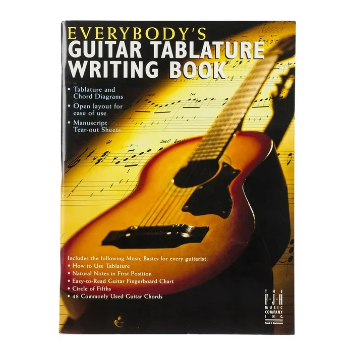 Everybody’s Guitar Tablature Writing Book