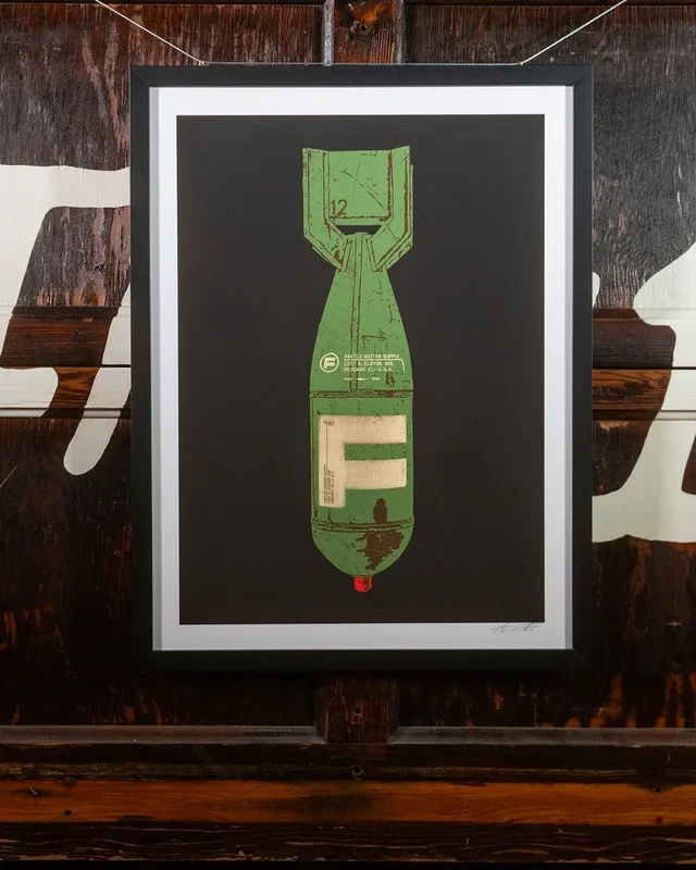 F-BOMB ART PRINT