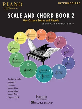 Faber – Piano Adventures – One-Octave Scales and Chords – Book 2