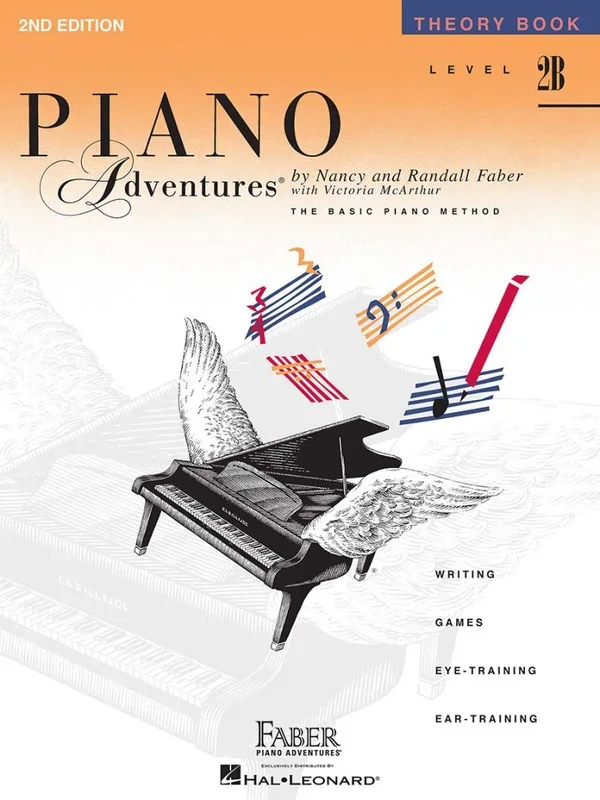 Faber – Piano Adventures – Theory Book – Level 2B