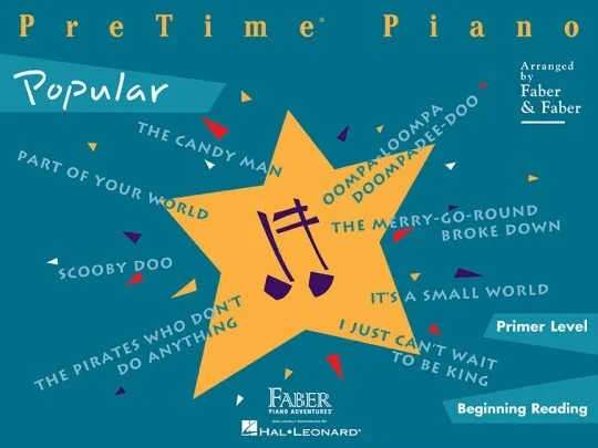 Faber – PreTime Piano – Popular – Primer Level