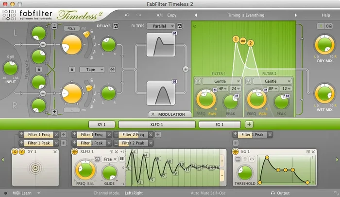 FabFilter Timeless 3 Tape Delay Plug-In