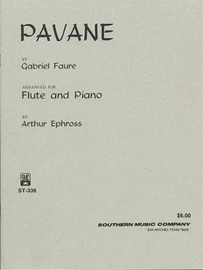 Faure, Gabriel: Pavane (flute & piano)(violin & piano)