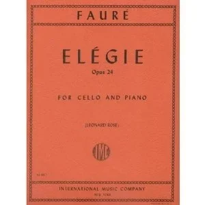 Faure (Rose): Elegie, Op.24 (cello & piano)
