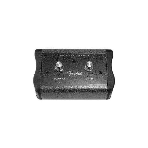 Fender 2-Button Footswitch for Mustang Amps – Black