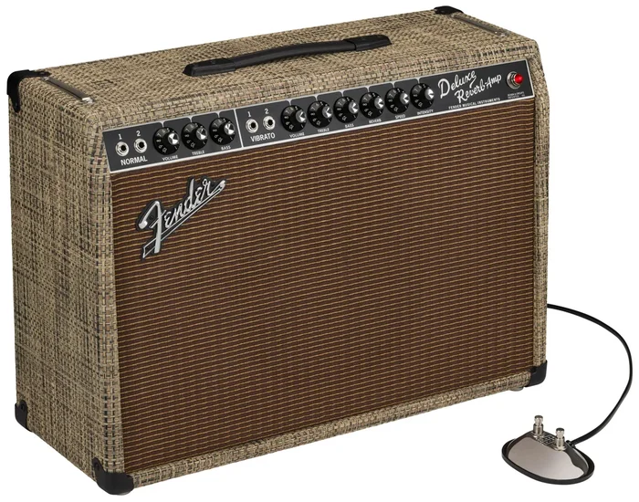 Fender 65 Deluxe Reverb Chilewich Bark