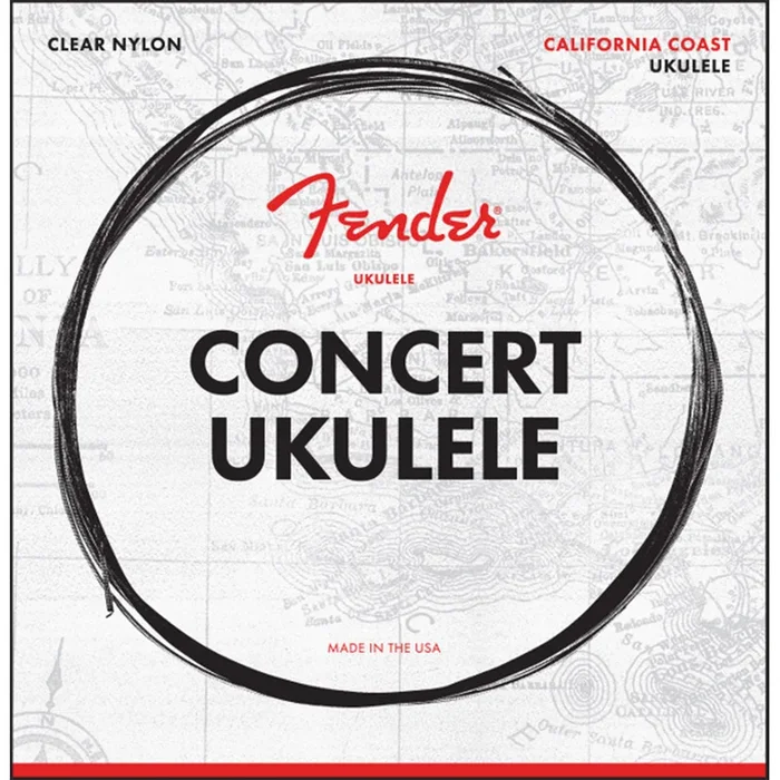 Fender – Concert Ukulele Strings, Set of Four