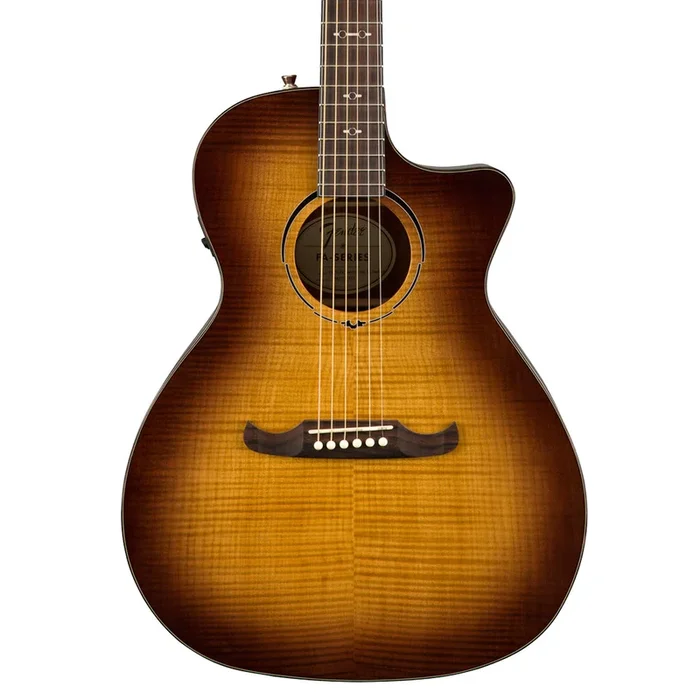 Fender – FA-345CE Auditorium, Laurel Fingerboard, 3-Tone Tea Burst
