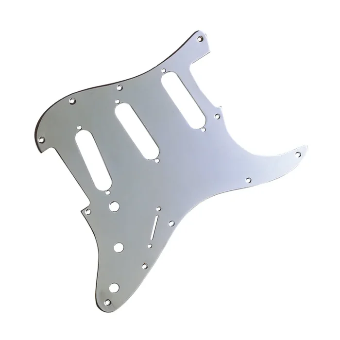Fender – Pickguard, Stratocaster® S/S/S, 11-Hole Mount, Chrome-Plated, 1-Ply