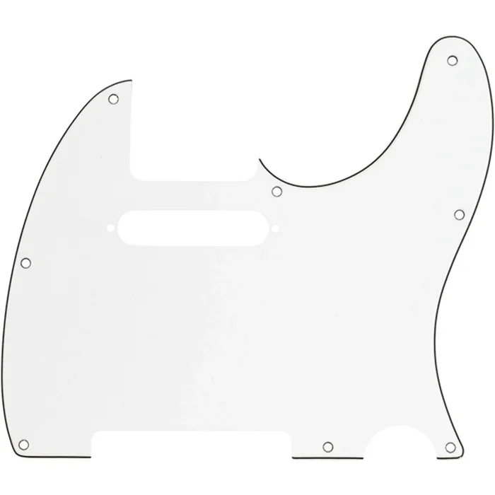 Fender – Pickguard, Telecaster®, 8-Hole Mount, Parchment, 3-Ply