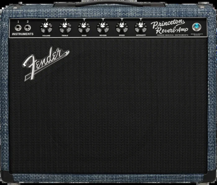 Fender ’65 Princeton Reverb Chilewich Denim Limited Edition
