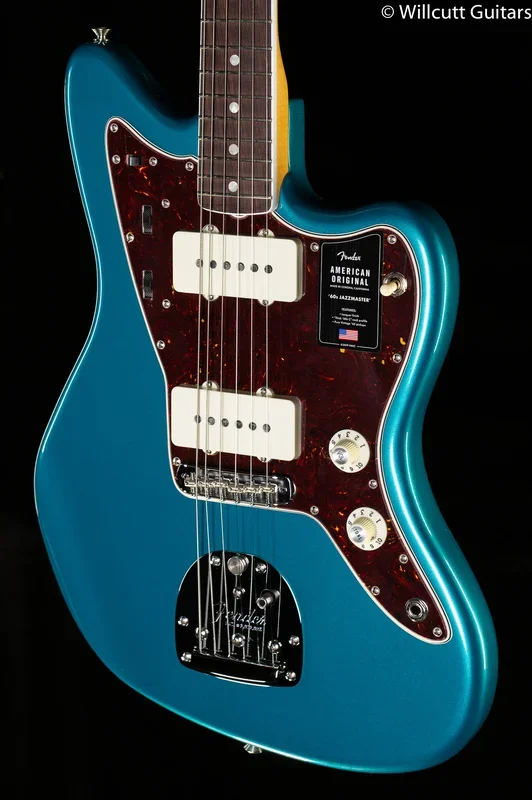 Fender American Original ’60s Jazzmaster, Rosewood Fingerboard, Ocean Turquoise (182)