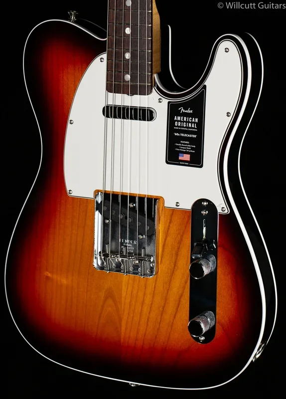 Fender American Original ’60s Telecaster 3-Color Sunburst Rosewood Fingerboard
