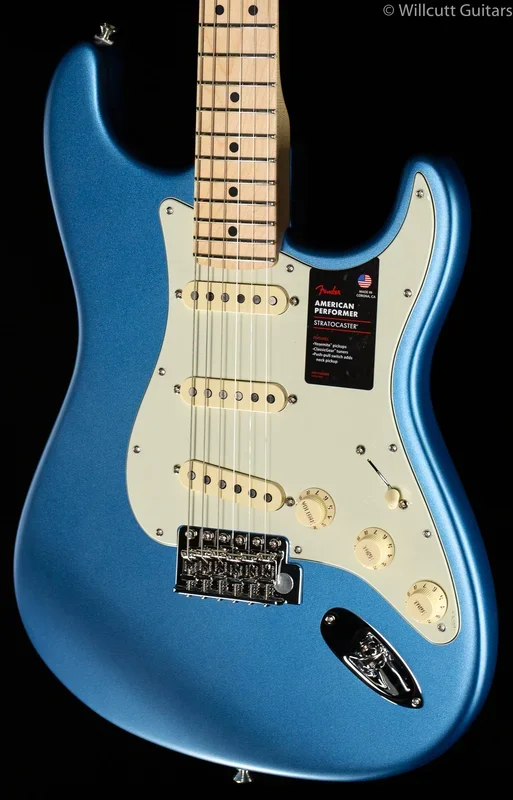 Fender American Performer Stratocaster Satin Lake Placid Blue (305)